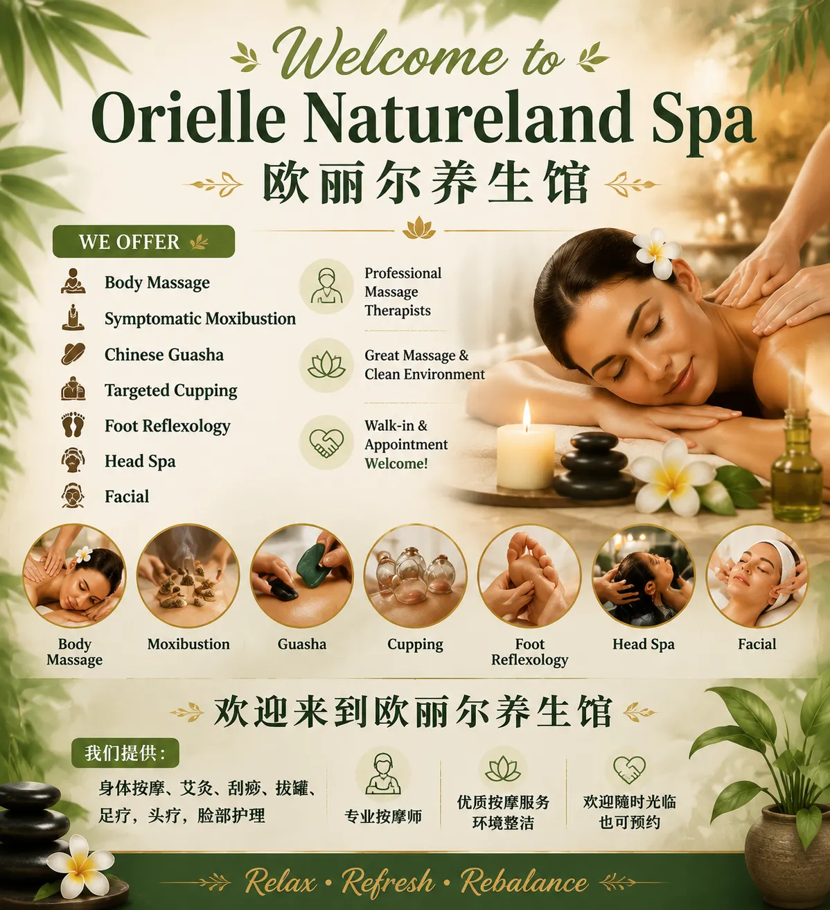 Four Seasons Massage Promotion